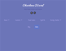 Tablet Screenshot of charleneward.com